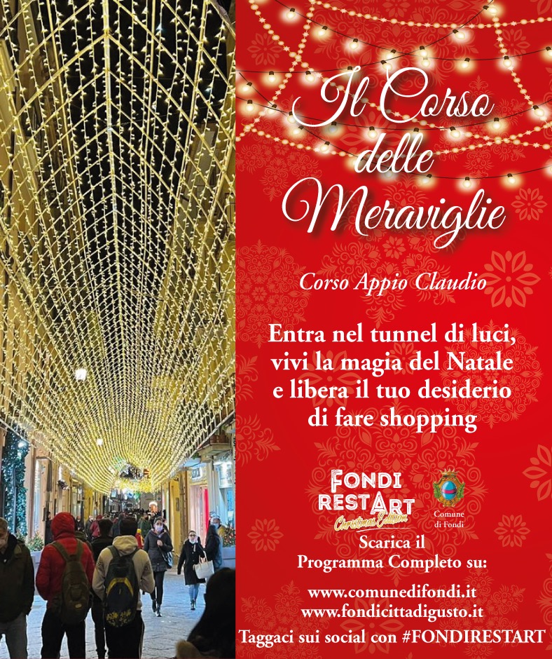 Fondi RestArt - Christmas Edition - Il Corso delle Meraviglie