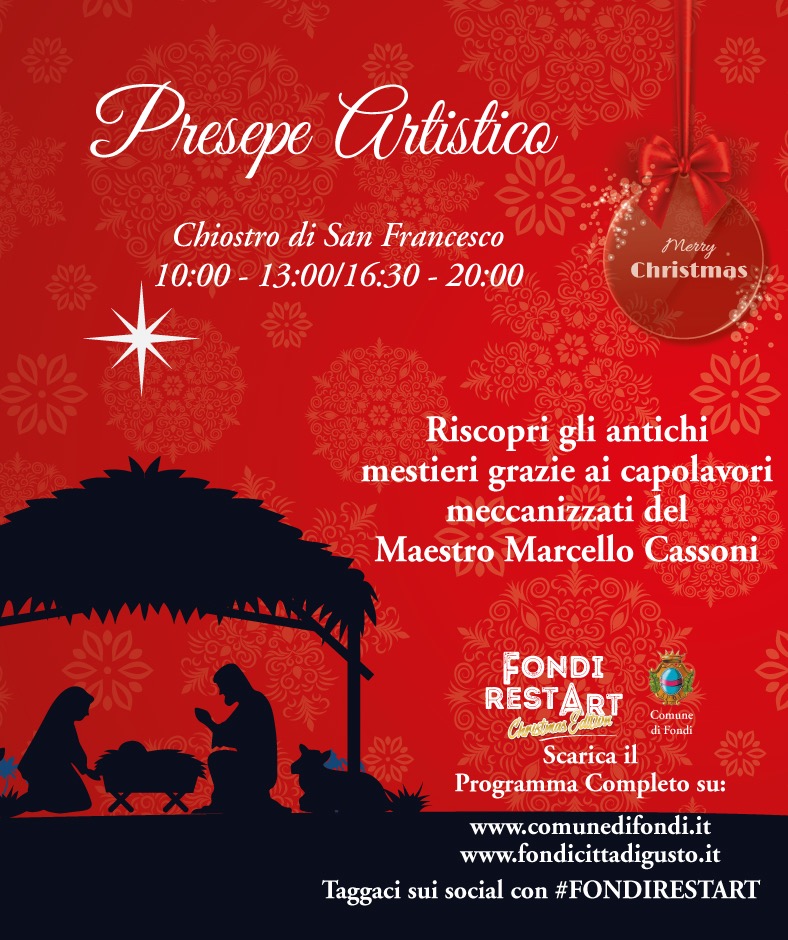 Fondi RestArt - Christmas Edition - Presepe Artistico