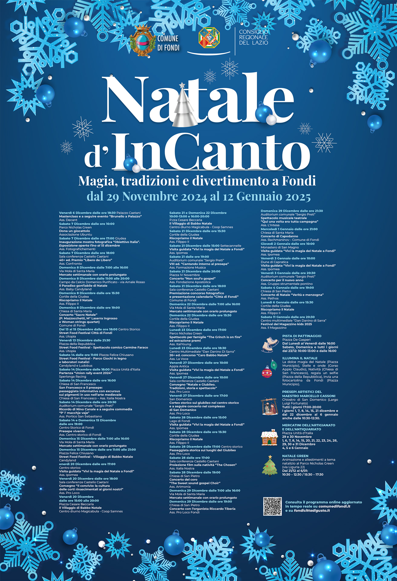 Natale d'InCanto a Fondi - Calendario Eventi