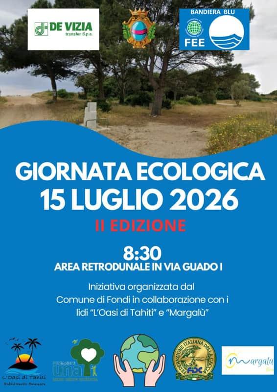 giornata-ecologica-15-07-2026 Fondi Bandiera Blu