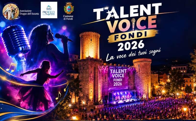 Talent-Voice-Fondi---evento-28-29-30-agosto-2026-spettacolo “Summer Vibes”: l’estate prende forma